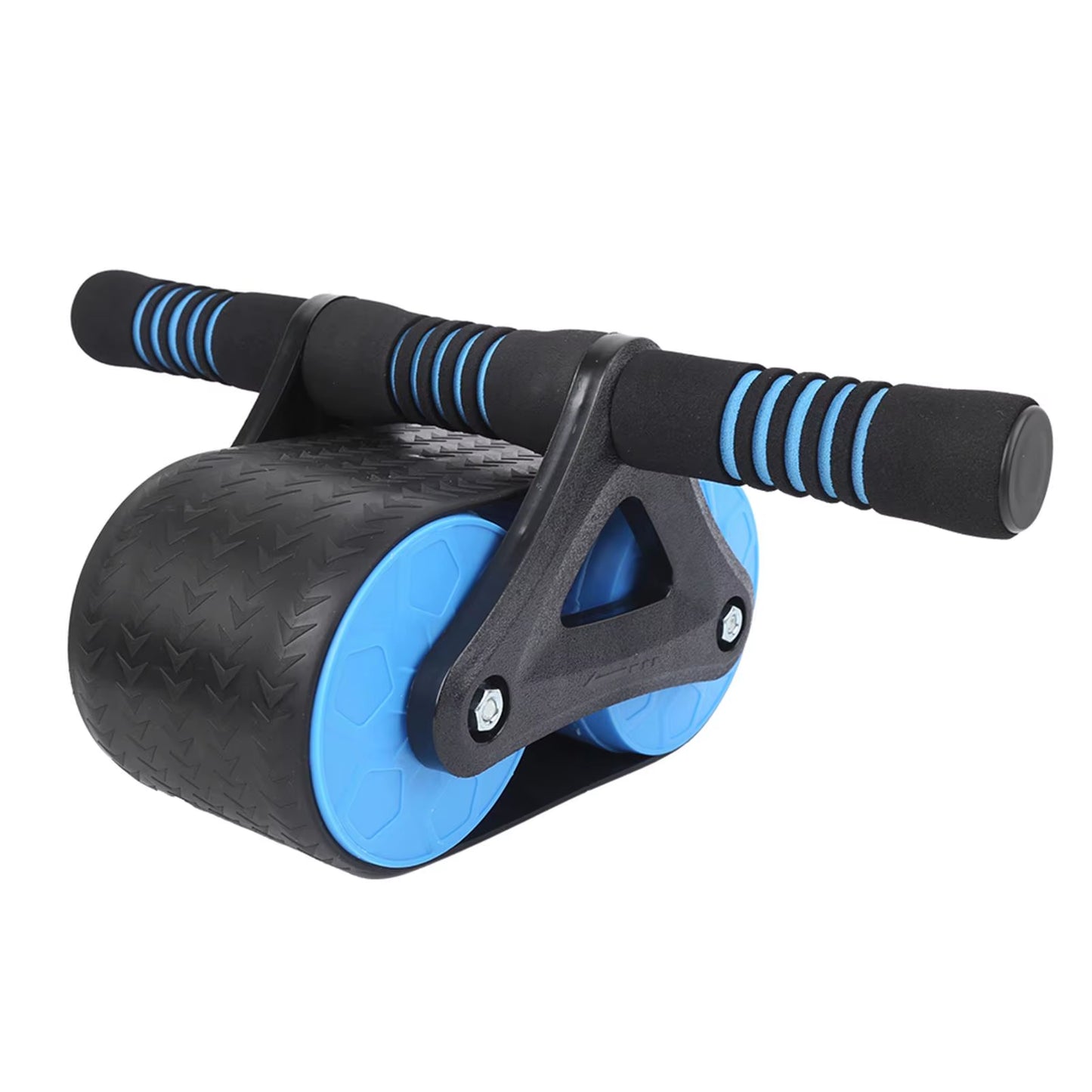 Springback Wheels Roller Domestic Abdominal Exerciser Push‑Up Training Mute Fitness Equipment Blue Fitness Equipment