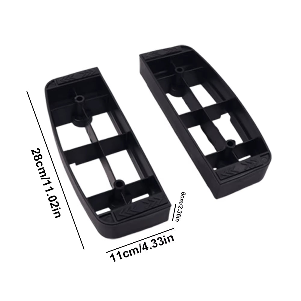 1Pair Cardio Pedal Exerciser Base Nonslip Pedal Stepper Board Base Weight Bearing Training Accessory