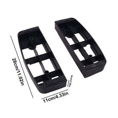 1Pair Cardio Pedal Exerciser Base Nonslip Pedal Stepper Board Base Weight Bearing Training Accessory