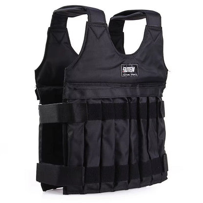 Adjustable Weight Vest Comfortable Vest Jacket for Losing Weight Workout Equipment with Reflective Stripe for Fitness Strength